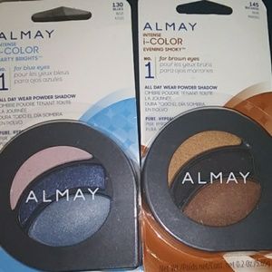 2 nwt almay eyeshadow quads